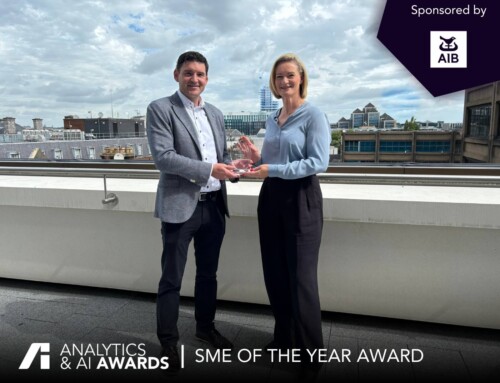 Kinesense winner of the SME of the Year Award for 2024 from Analytics Institute Ireland